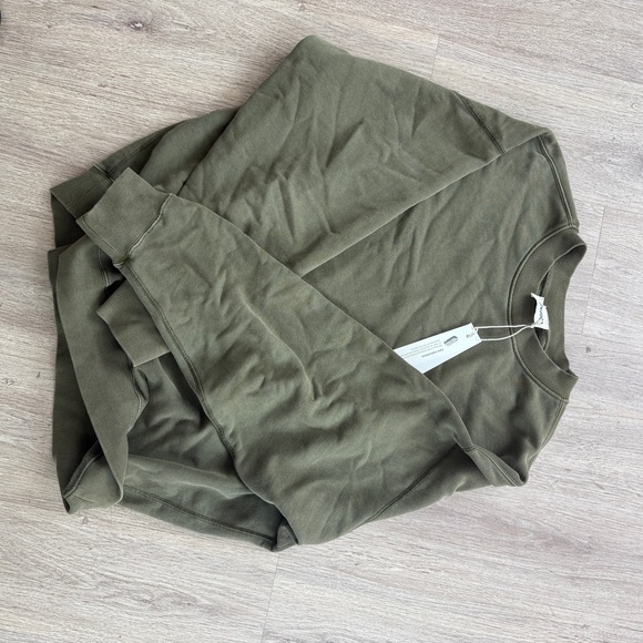 Elwood Core Oversized Sweatshirt Men Women Unisex Size M Vintage Green Baggy NWT - Picture 10 of 10